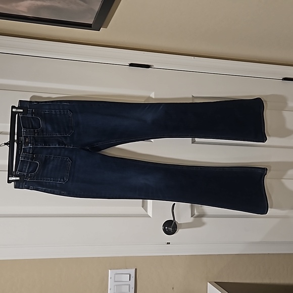 Veronica Beard Beverly skinny flare high rise jeans - Picture 1 of 6